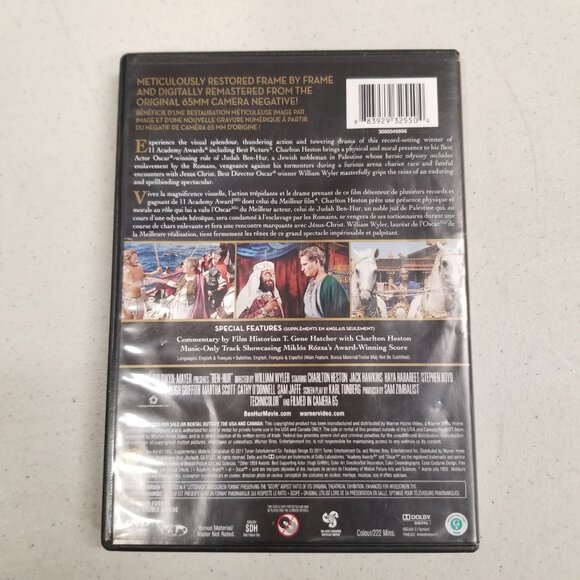 Ben-Hur 50th Anniversary 2 Disc DVD Set - Picture 2 of 5